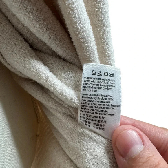 Barefoot Dreams CozyChic Ultra Lite Seashore Hoodie Cardigan - Picture 7 of 11